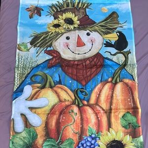 Fall Scarecrow Flag
